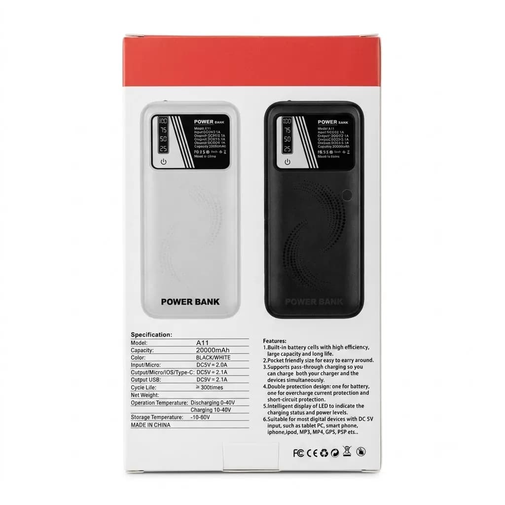 A11 IFRL 20,000mAh fast charging powerbank — image 2