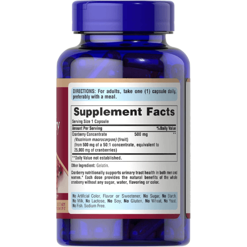 Puritan's Pride One A Day Cranberry – Supports Urinary Health — image 4