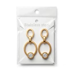 Elegant Geometric Drop Earrings's Image