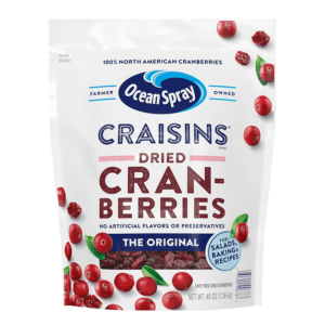 Ocean Spray Craisins Dried Cranberries – Original, 48 Ounce — image 1