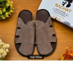 Bachat Apparel Men's Suede Closed-Toe Casual Sandals's Image