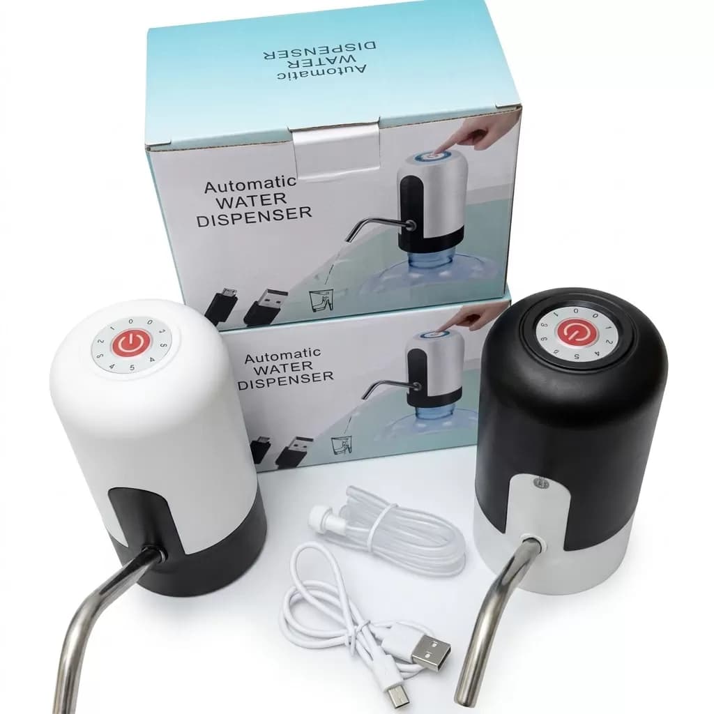 Portable USB rechargeable water dispenser pump — image 1