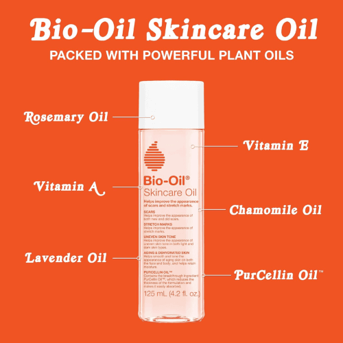 Bio-Oil Skincare Body Oil Serum – Face & Body Moisturizer for Scars & Stretch Marks — image 4