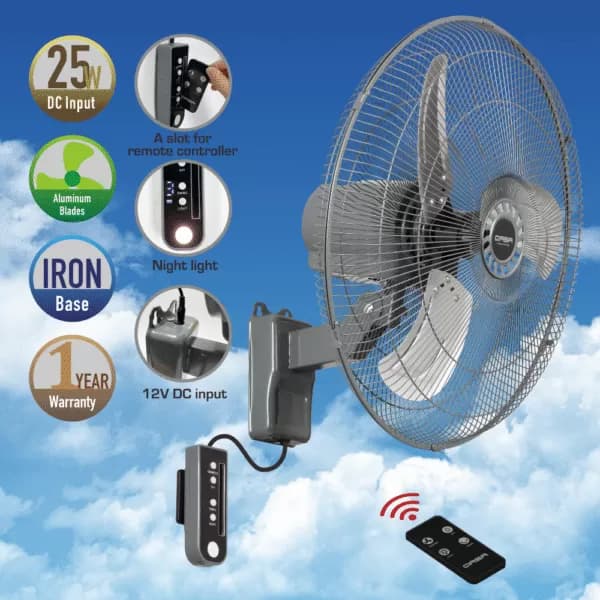Qasa 18″ industrial Wall Fan QWF-1801 — image 2