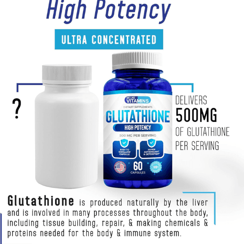 WeLikeVitamins L-Glutathione 500 mg, 60 capsules — image 2