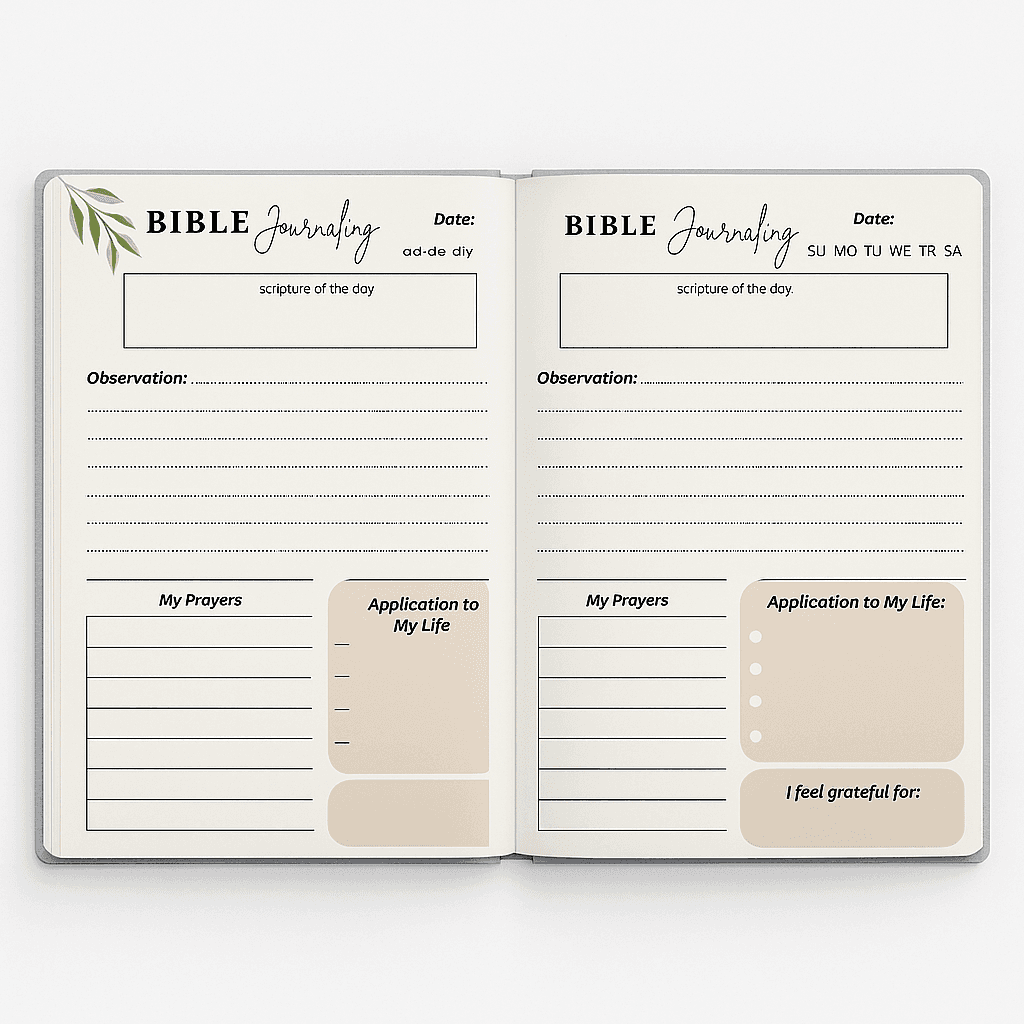 Bible Study Journal (SOAP Method) — image 2