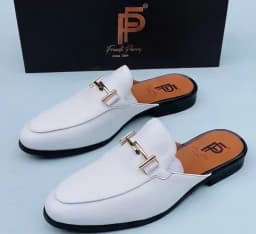 Mule Loafers with Gold Hardware's Image