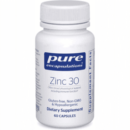 Pure Encapsulations Zinc 30 mg – Immune System & Growth Support's Image
