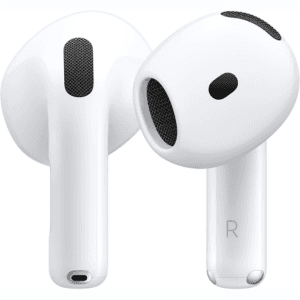 Apple AirPods 4 Wireless Earbuds, Bluetooth Headphones, Personalized Spatial Audio, Sweat and Water Resistant, USB-C Charging Case, H2 Chip, Up to 30 Hours of Battery Life, Effortless Setup for iPhone With Active Noise Cancellation — image 1
