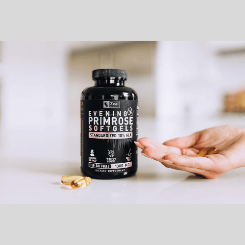 Zeal Naturals Evening Primrose Oil – Natural-Sourced Hormone Support Product Description — image 2