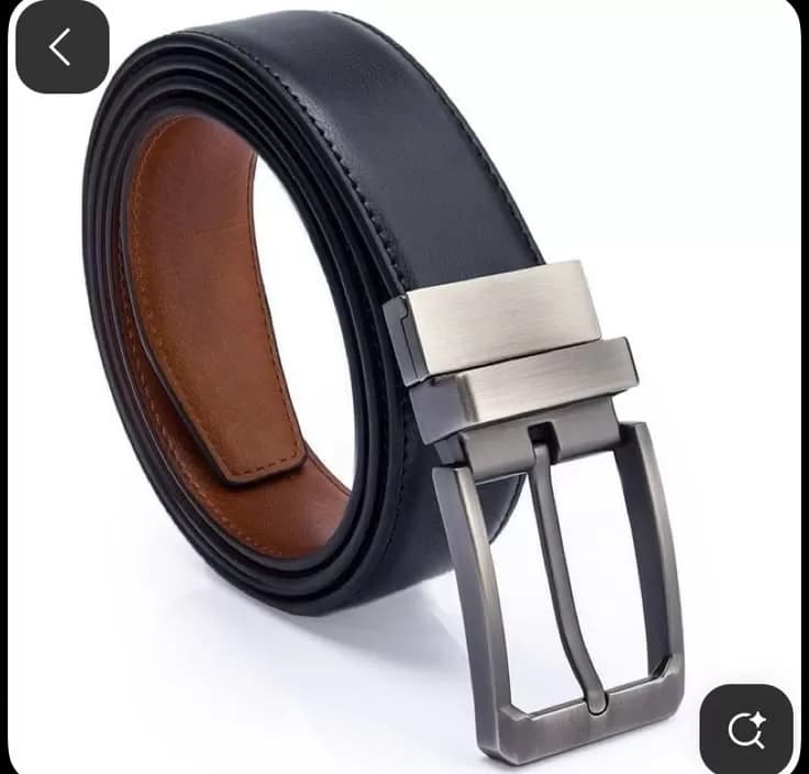 Luxury Classic Leather Office Belt — image 1