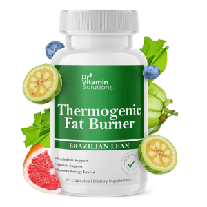 DR VITAMIN SOLUTIONS Thermogenic Fat Burner Brazilian Lean – Metabolism Booster & Appetite Suppressant, 60 Capsules — image 1
