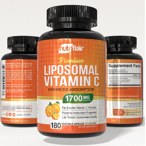 NutriFlair Liposomal Vitamin C – High Absorption, Fat-Soluble Supplement — image 3