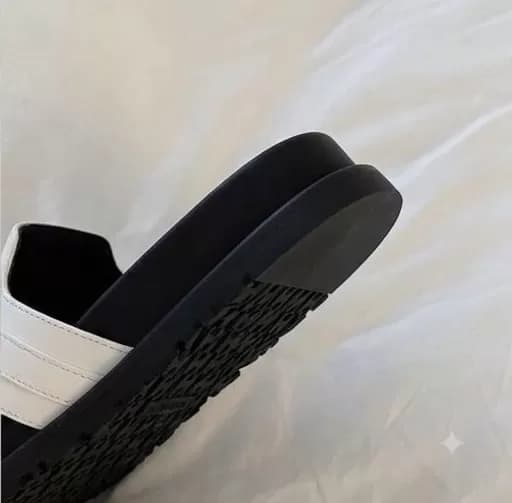 Men's Luxury White Leather Thong Sandals with Silver Metal Hardware — image 5