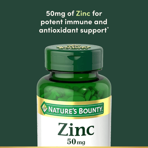 Nature’s Bounty Zinc 50mg – Immune Support & Skin Health — image 3