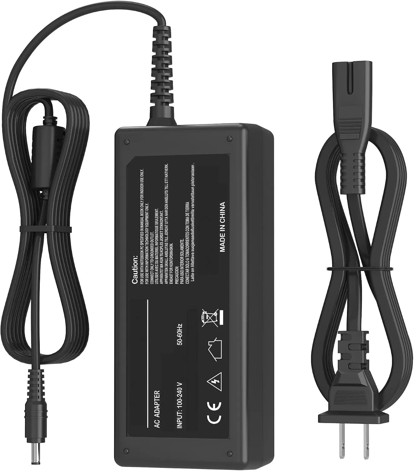 VUUAWW 24V AC/DC Power Adapter Compatible with NULLTONEX Y813 & 813BT Thermal Shipping Label Printer – 100-240V 50/60Hz Replacement Power Supply Charger Cord — image 1