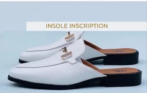 Mule Loafers with Gold Hardware — image 2