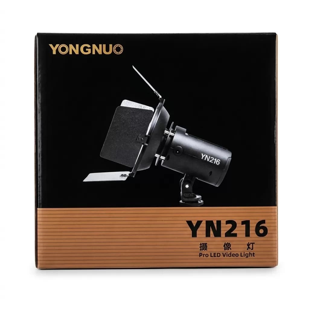 YONGNUO YN216 YN-216 LED Video Light with Adjustable 3200K-5600K Color Temperature and 4 Color Plates for Canon Nikon DSLR Camera — image 8