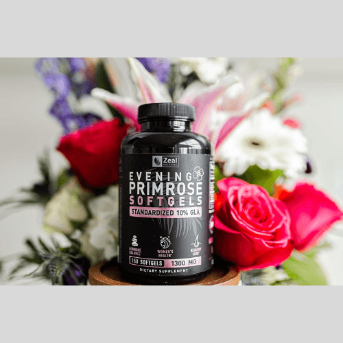 Zeal Naturals Evening Primrose Oil – Natural-Sourced Hormone Support Product Description — image 4