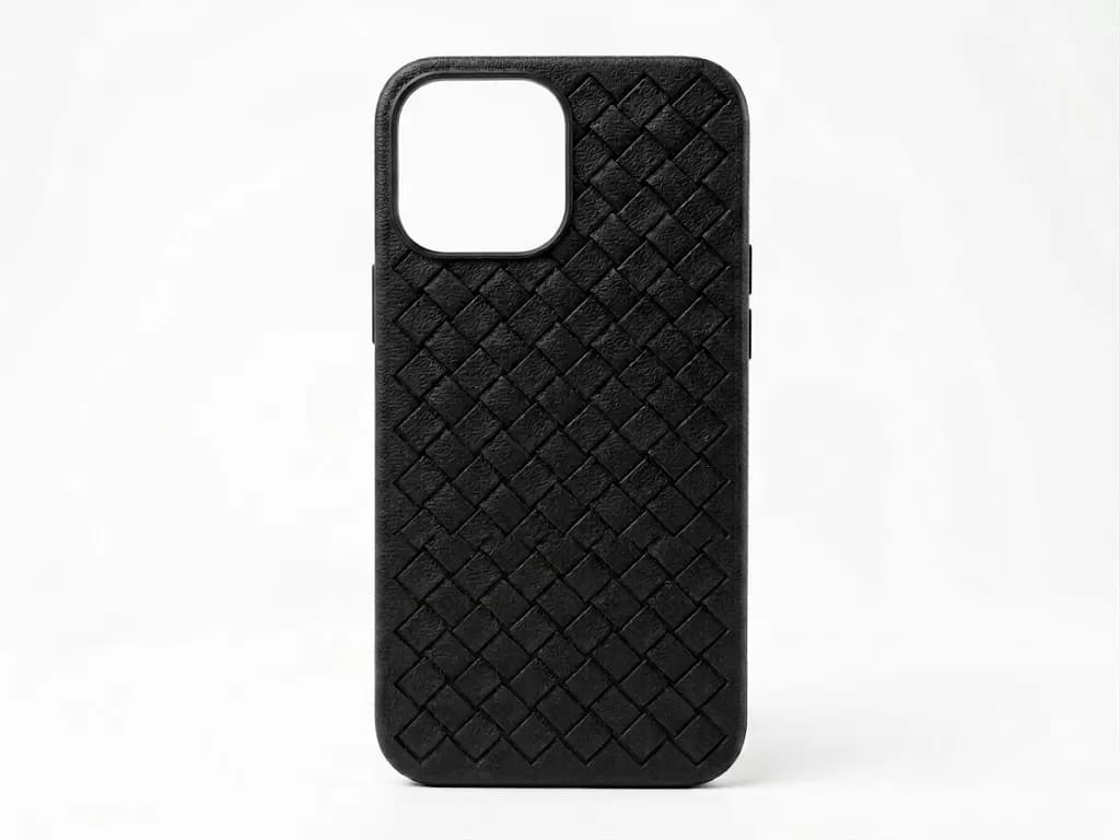 Woven style rubber case for iPhone 12 promax — image 1