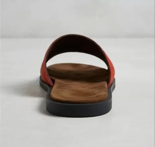 Men's Color-Block Suede Slip-On Casual Sandals — image 5