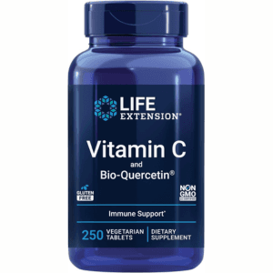 Life Extension Vitamin C and Bio-Quercetin, Immune Support, 250 Tablets — image 1