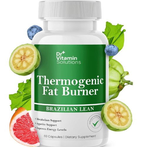 DR VITAMIN SOLUTIONS Thermogenic Fat Burner Brazilian Lean – Metabolism Booster & Appetite Suppressant, 60 Capsules — image 3