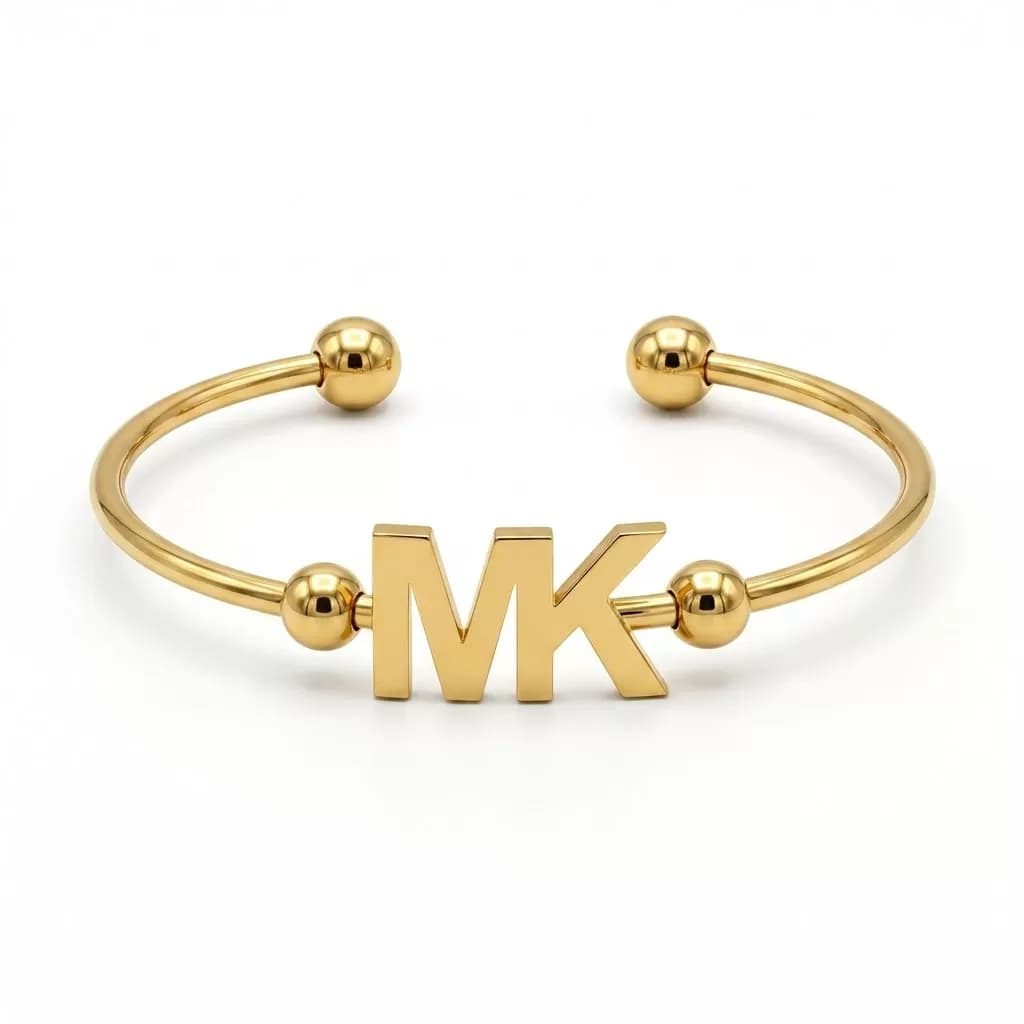 MK Accent Gold Bangle — image 1