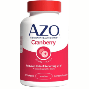 AZO Cranberry Supplement – Sugar-Free, Non-GMO, Urinary Tract Health Support — image 1