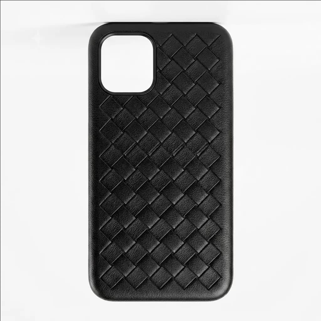 Woven style rubber case for iPhone 11 pro — image 1