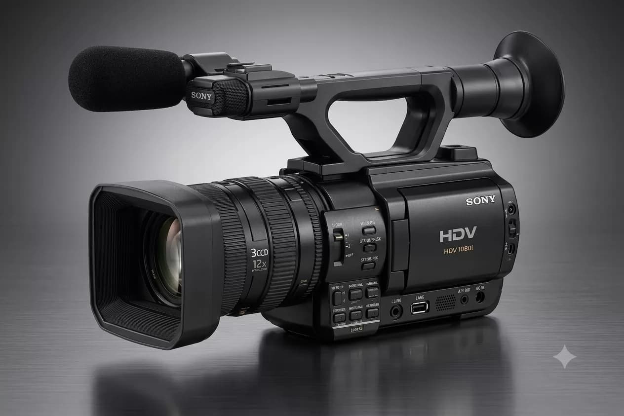 Sony HDV 1080i Professional 3CCD Camcorder — image 1