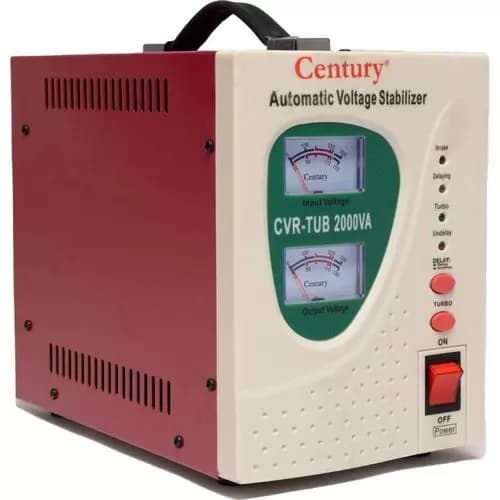 Century 2000VA Automatic Voltage Stabilizer | CVR-TUB 2000VA — image 1