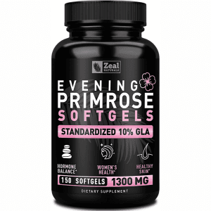 Zeal Naturals Evening Primrose Oil – Natural-Sourced Hormone Support Product Description — image 1