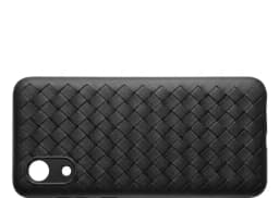Silicone Rubber Woven-Design Case for Samsung A03 Core's Image