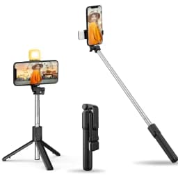 R15 Selfie Stick With Light & Remote's Image